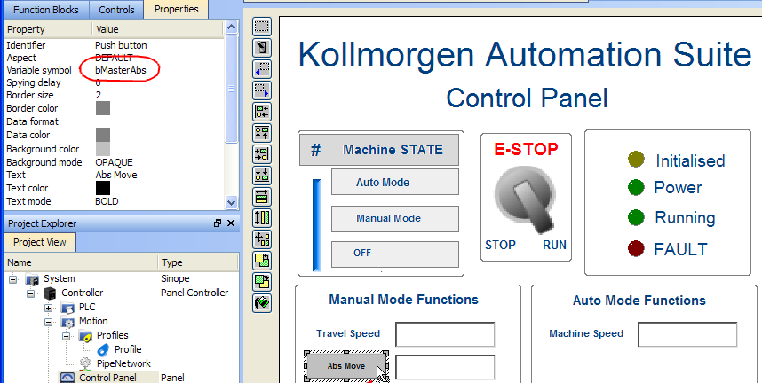 Control Panel